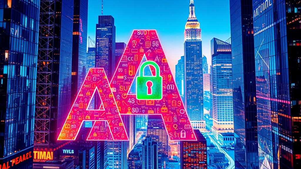 AI 투자, 주가에 어떤 영향? (popart 스타일)