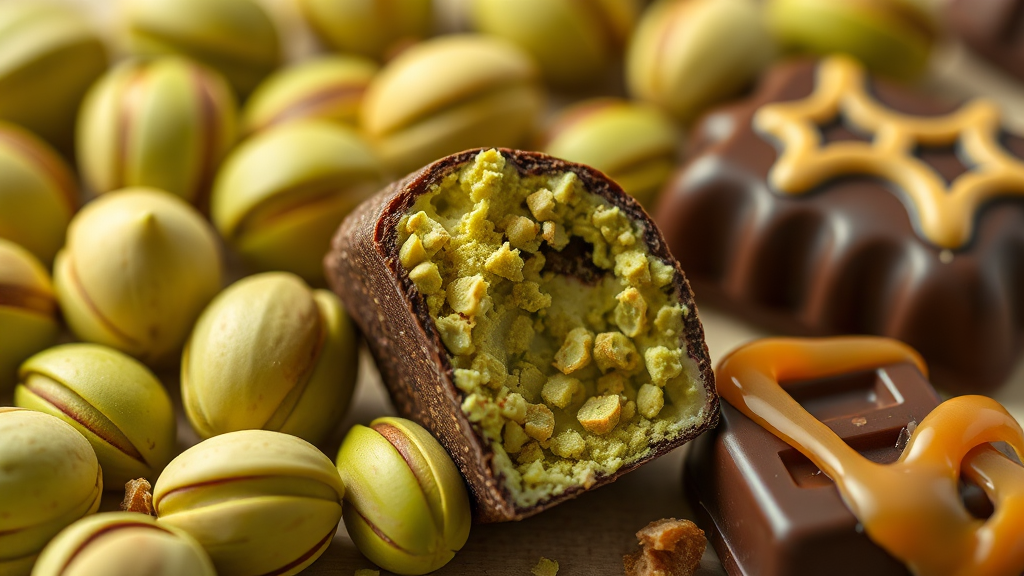 두쫀쿠 종류별 맛 비교 (realistic 스타일)