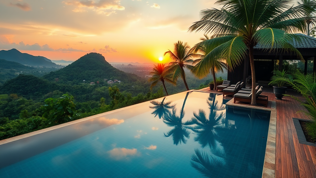 인생샷 보장 포토존 (realistic 스타일)