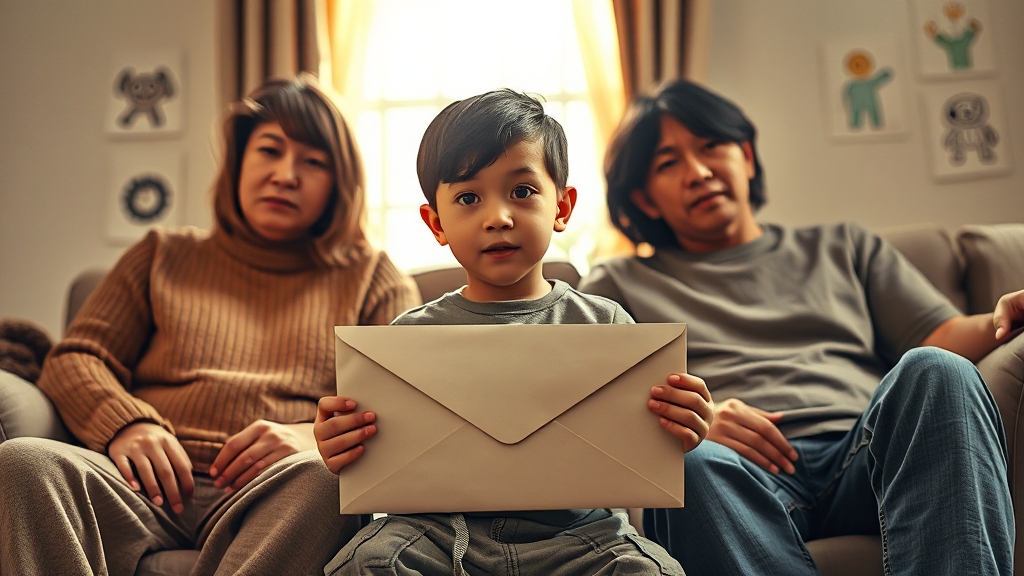 자녀 소득, 부모님 지원금에 영향? (realistic 스타일)