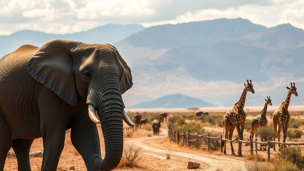 로스트밸리 워킹사파리: 잊지 못할 추억 만들기 (realistic 스타일)