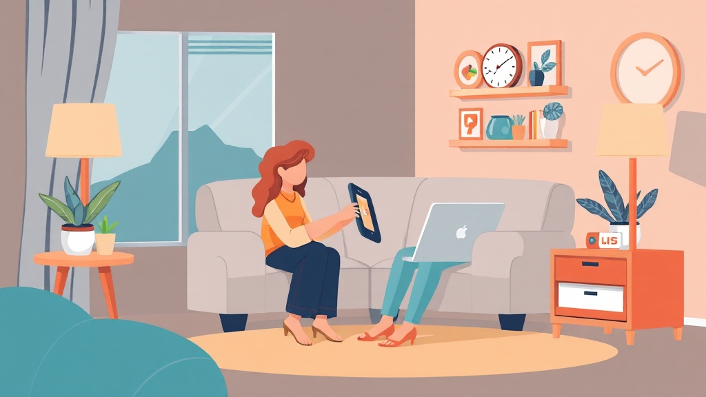 온라인 갱신, 이렇게! (illustration 스타일)