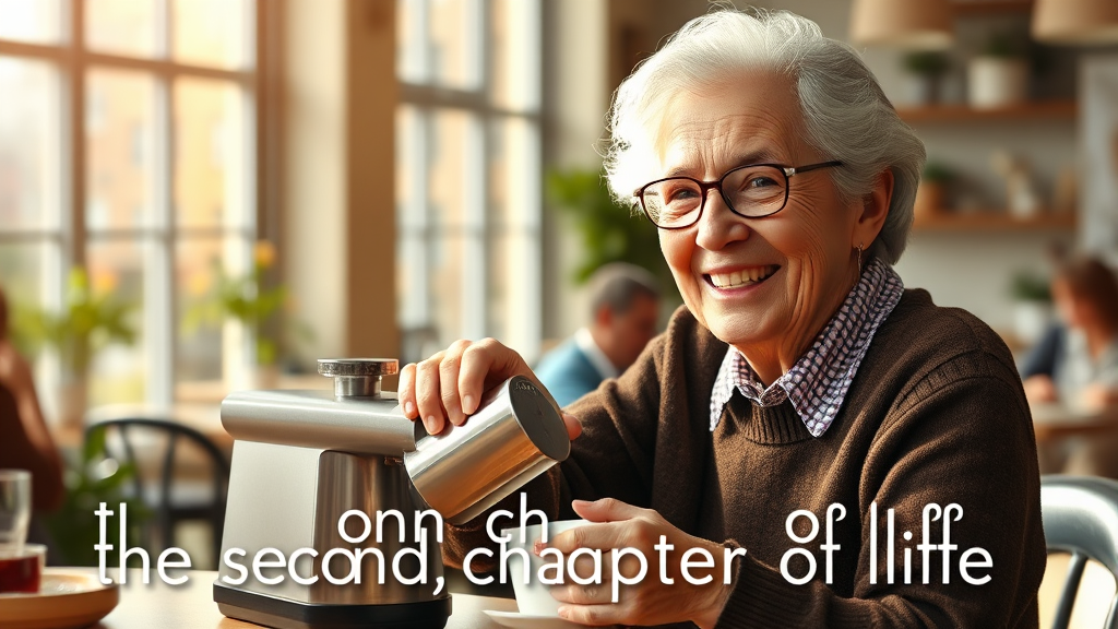 시니어 일자리란? (realistic 스타일)