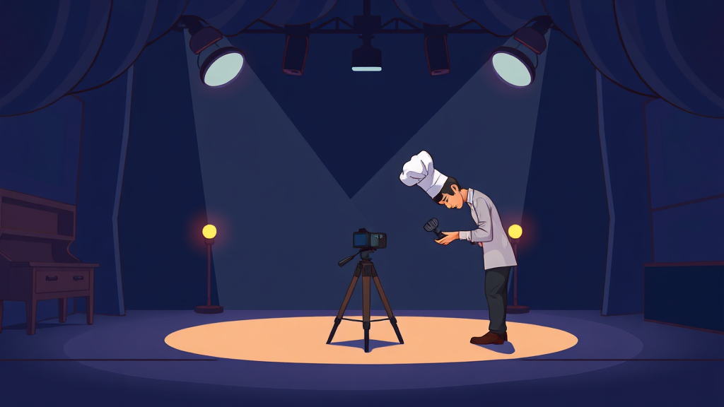 방송 활동 중단, 커다란 타격 (cartoon 스타일)