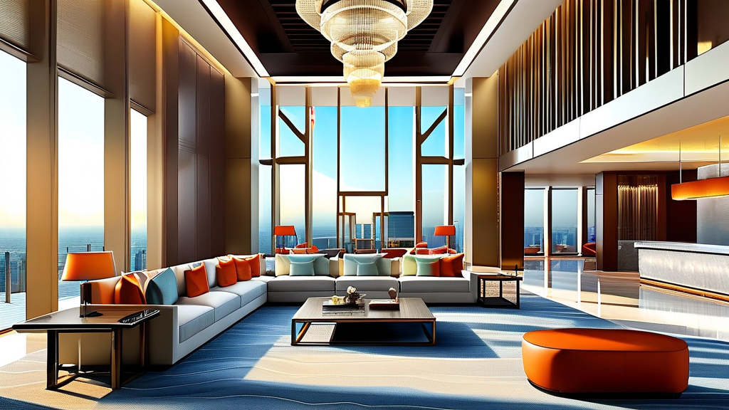 센텀마크 호텔: 편리함과 뷰를 모두 갖춘 숙소 (realistic 스타일)