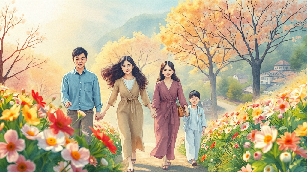 소비쿠폰 정책 개요 및 목표 (watercolor 스타일)