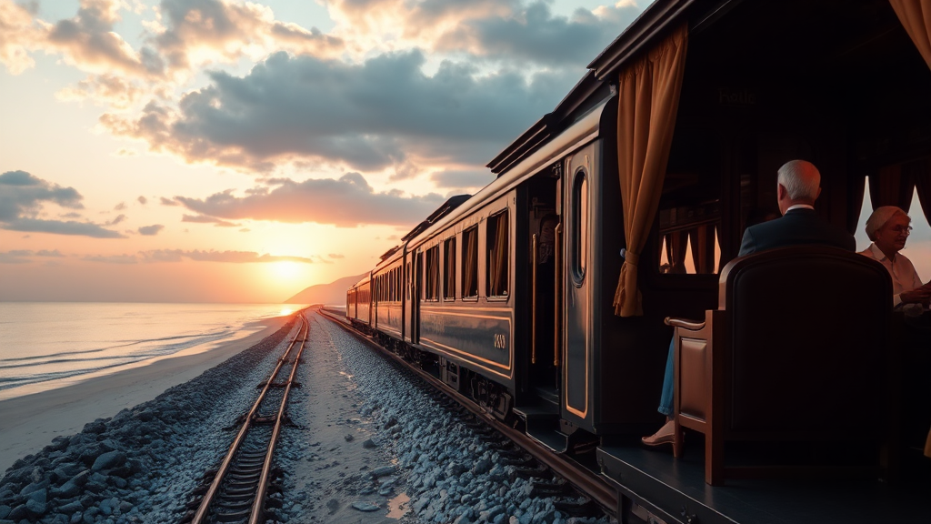 해랑열차 예약 방법 안내 (realistic 스타일)