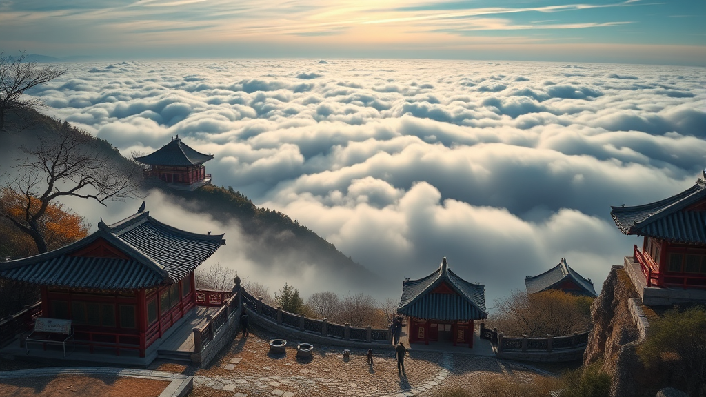 무량수전 너머 만나는 다채로운 문화유산 (realistic 스타일)