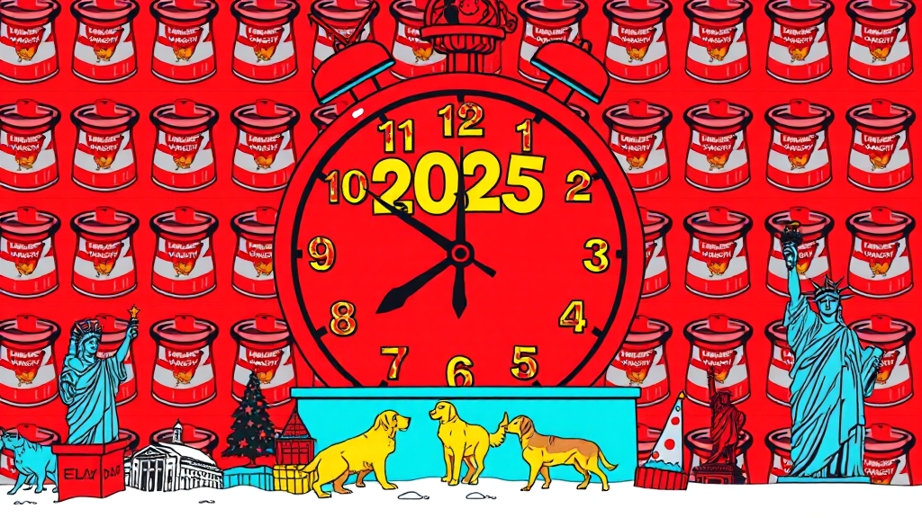 2025년 휴장일 상세 일정 (popart 스타일)