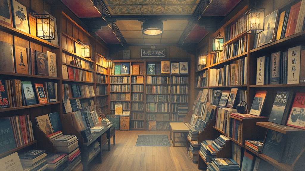 도서 & 음반으로 풍성하게 (watercolor 스타일)