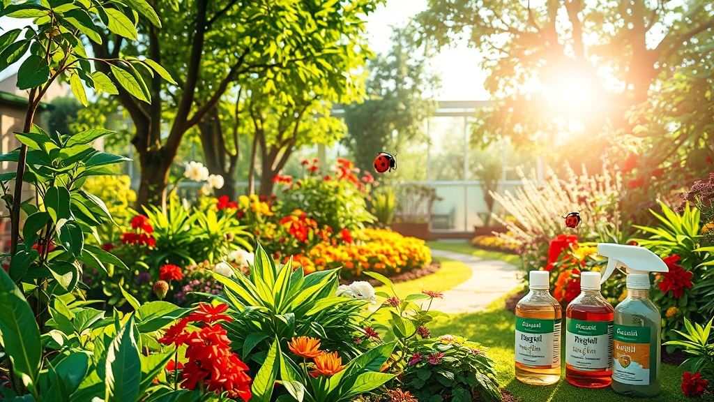 친환경 해충 예방 솔루션 (realistic 스타일)