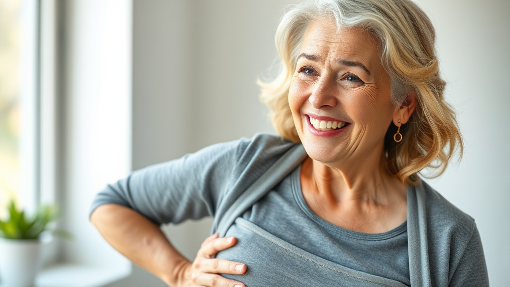 50대, 왜 몸이 달라졌을까? (realistic 스타일)