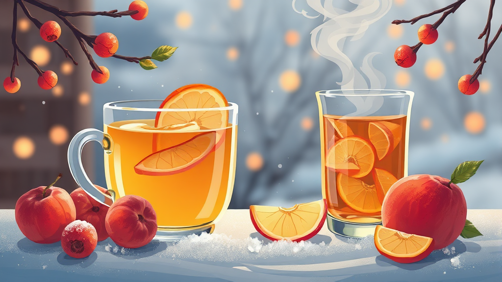 모과차 만드는 방법: 집에서 즐기는 향긋함 (illustration 스타일)