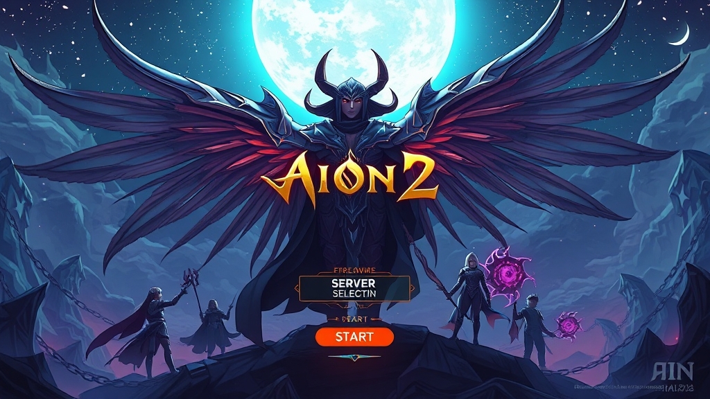 아이온2, 드디어 출시! (illustration 스타일)