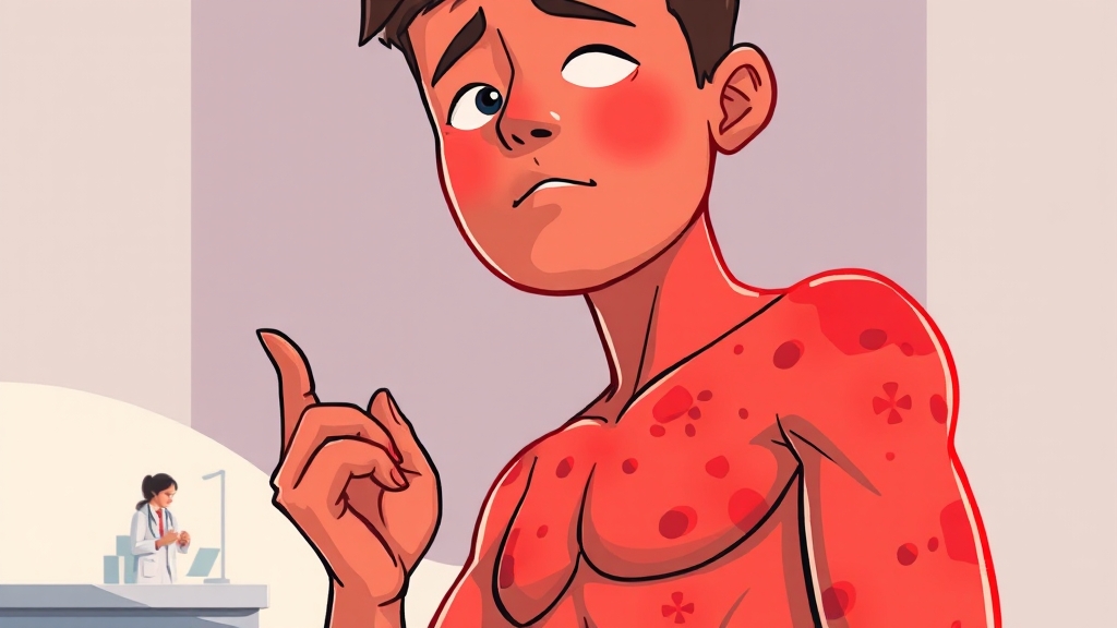 대상포진 초기 증상, 꼼꼼히 체크하세요! (cartoon 스타일)