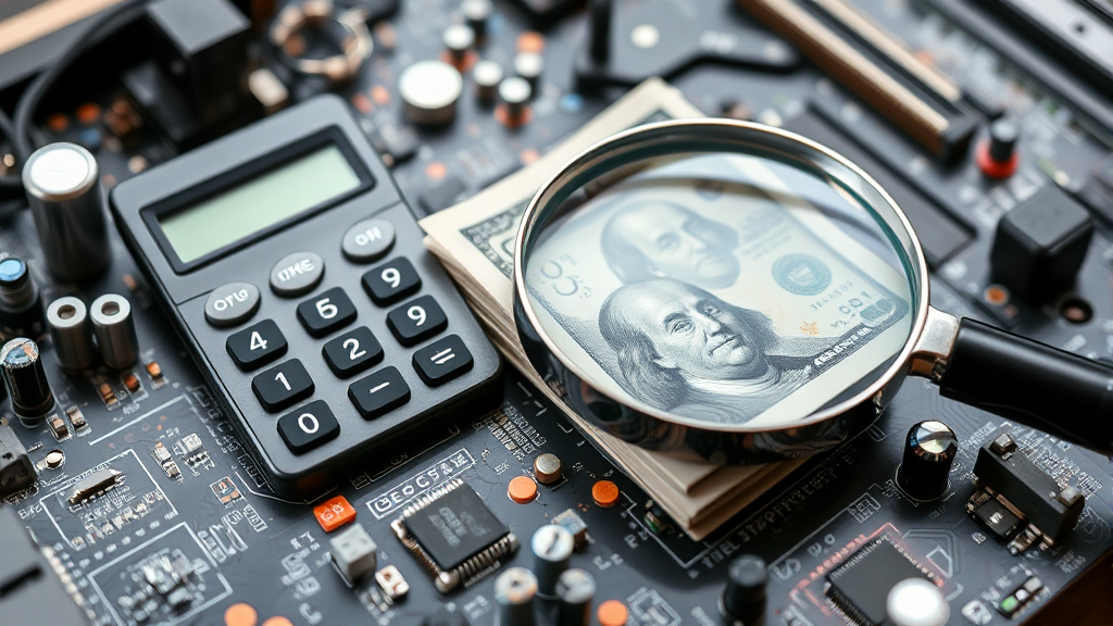 호환성 점검 & 예산 설정 (realistic 스타일)