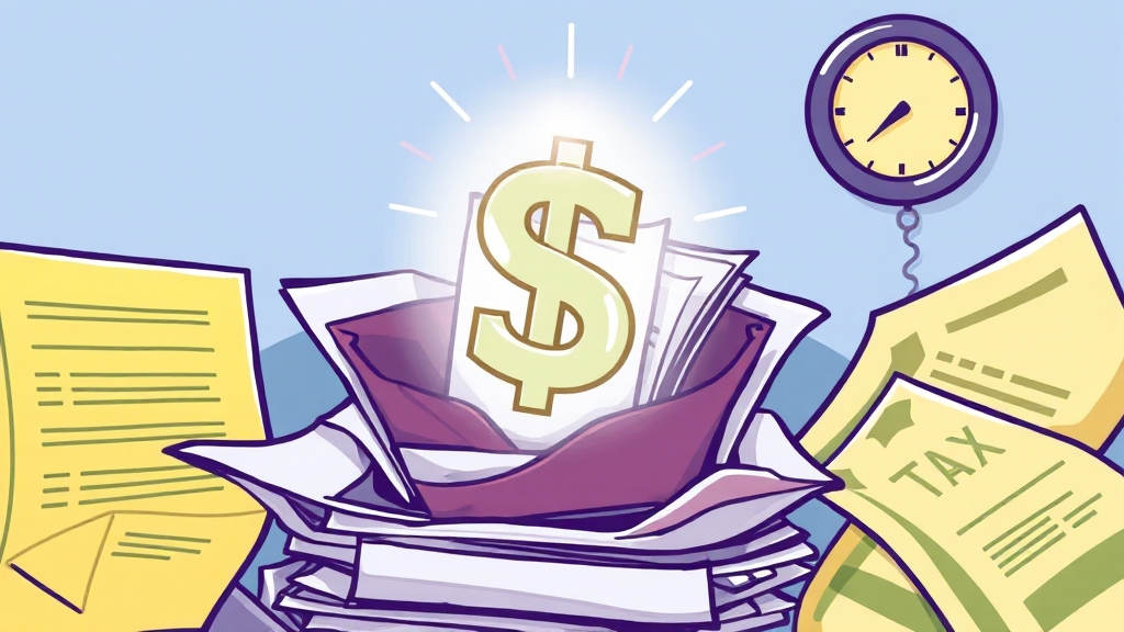 절차 및 필요 서류 (cartoon 스타일)