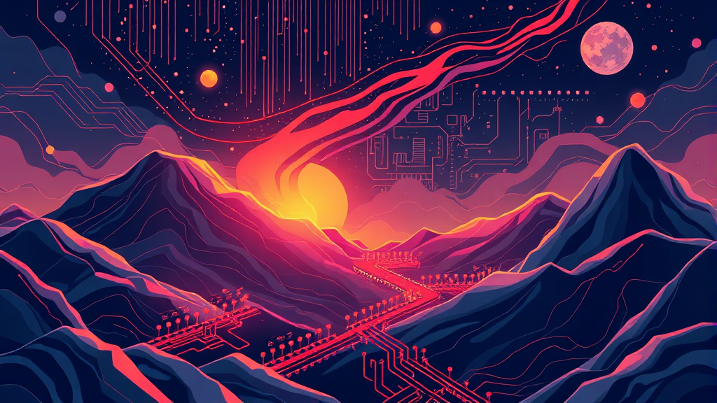 중동 분쟁, 반도체 공급망 위협과 생산 비용 상승의 나비효과 7 환율 변동성 확대: 반도체 산업의 기회와 위협 (illustration 스타일)