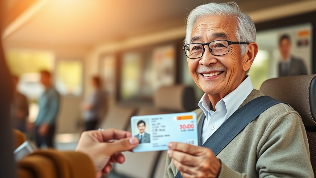 교통카드, 어떻게 받나요? (realistic 스타일)