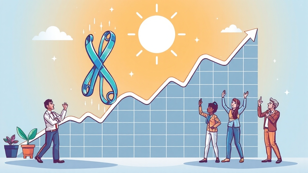 주가 급등, 왜일까요? (cartoon 스타일)