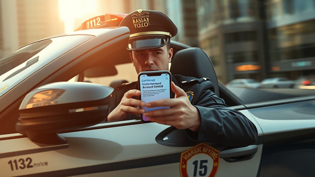 피해 발생 시 초기 대응 (realistic 스타일)