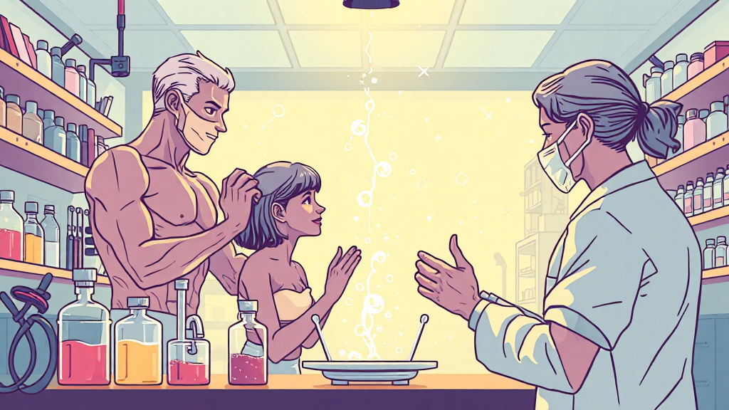 NMN 관련 연구 동향 및 전망 (illustration 스타일)