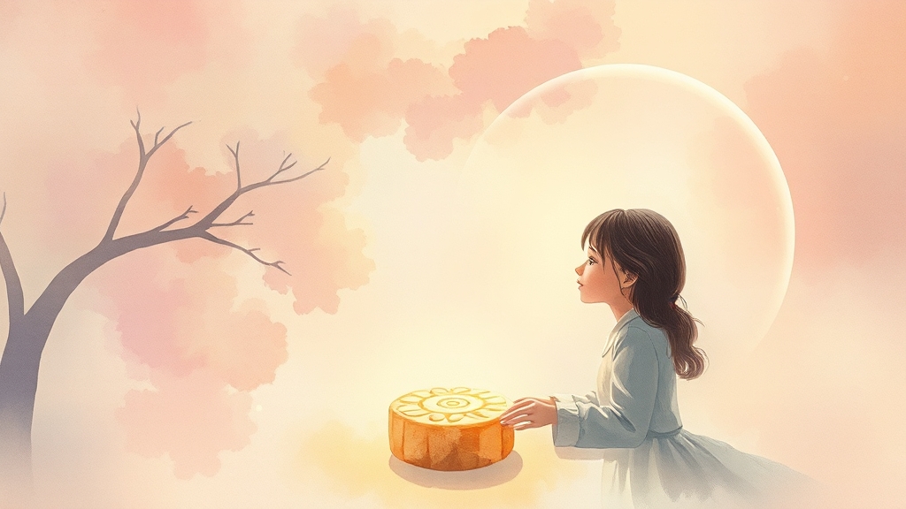 떡 꿈 해몽 시 고려사항 (watercolor 스타일)