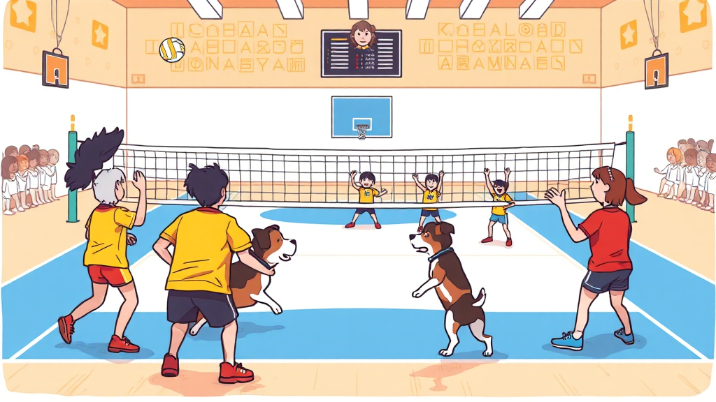 필승 원더독스 팀, 어떻게 구성됐나? (cartoon 스타일)