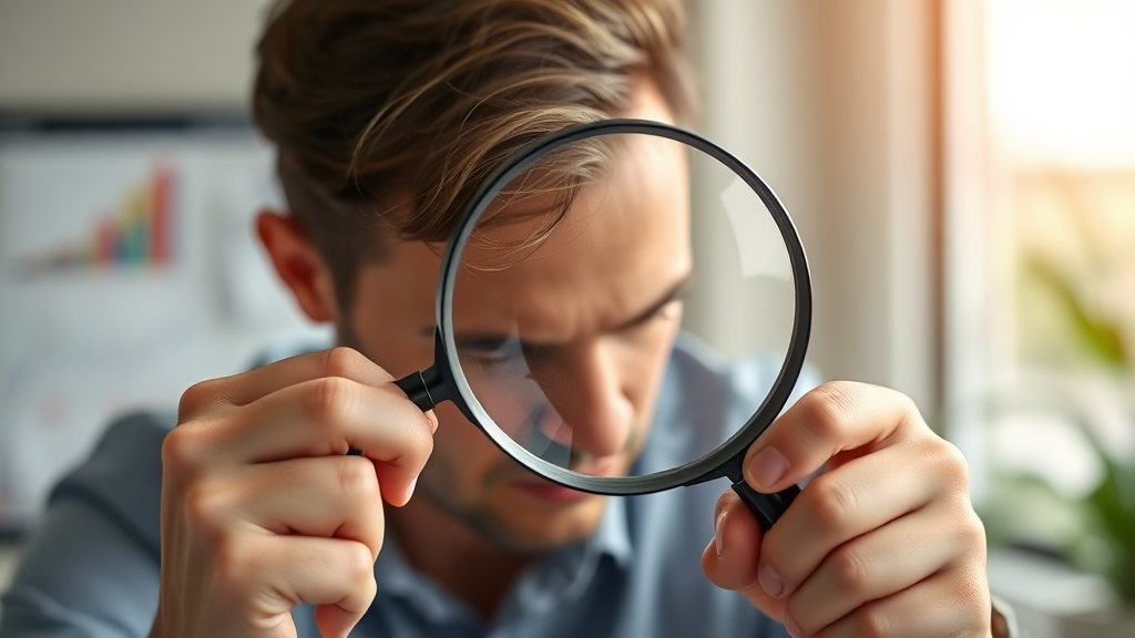 투자 전, 리스크 요인 체크! (realistic 스타일)