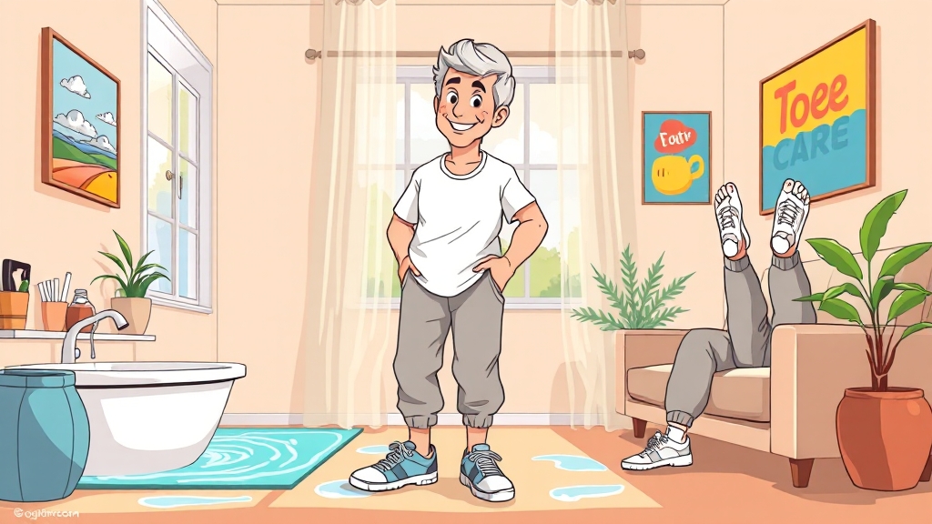 통증 예방 습관 (cartoon 스타일)