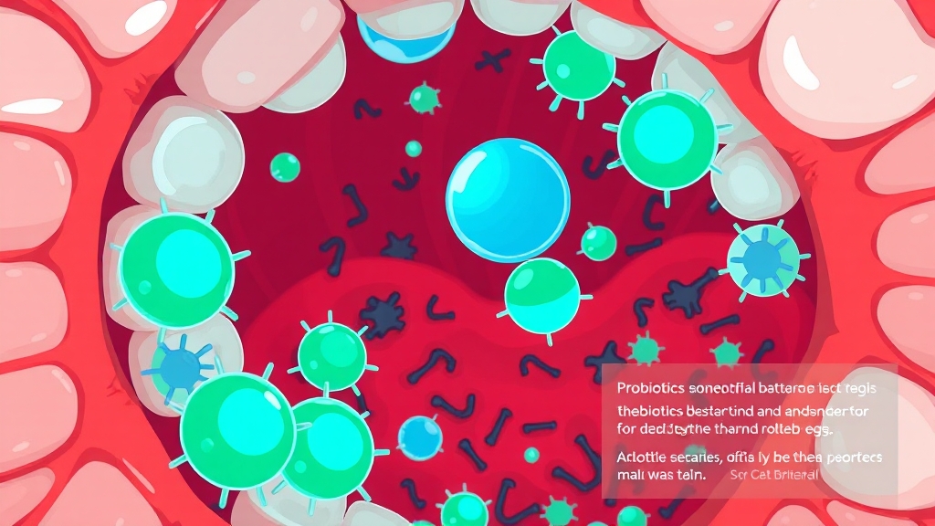 구강 유산균 효과적 활용 (cartoon 스타일)