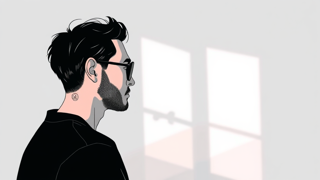 가상 반사 효과: 빛을 자유롭게 다루는 마법 (illustration 스타일)