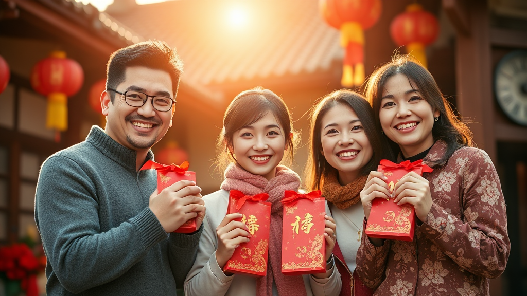 설날 지원금 신청 방법 (realistic 스타일)