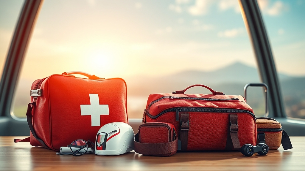 여행 중 문제점과 대처 (realistic 스타일)