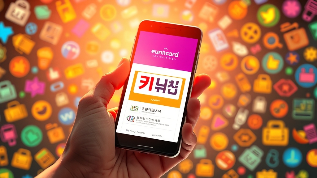 e음카드 신청 방법: 초간단 가이드 (realistic 스타일)