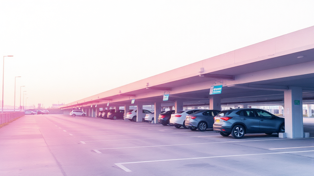 공식 vs 사설 주차대행: 현명한 선택을 위한 비교 (watercolor 스타일)