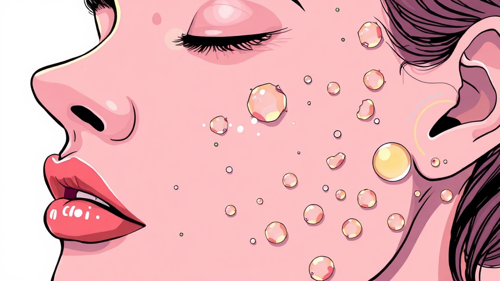 상처 입은 피부, EGF와 시카크림으로 빠르게 회복하기 (illustration 스타일)