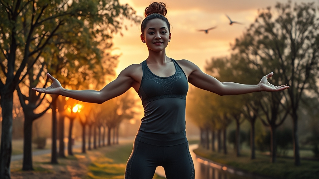 COPD 예방 생활 습관 (realistic 스타일)