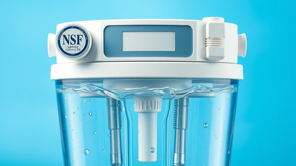 NSF 인증, 안심해도 될까? (realistic 스타일)