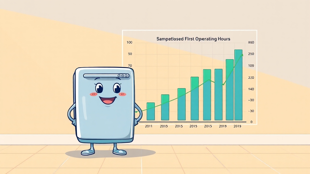 전기 요금, 작동 시간 꼼꼼 비교! (cartoon 스타일)