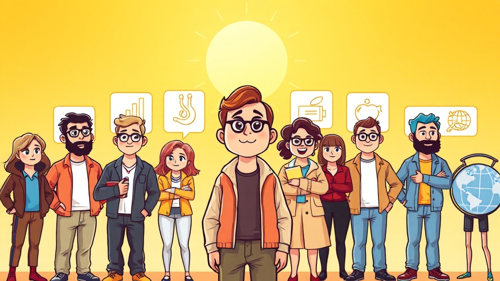 나에게 맞는 일자리 찾기 (cartoon 스타일)