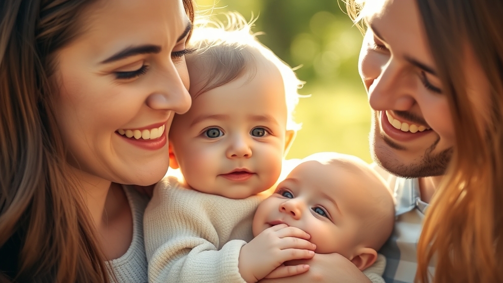 부모급여 vs 아동수당, 뭐가 다를까? (realistic 스타일)