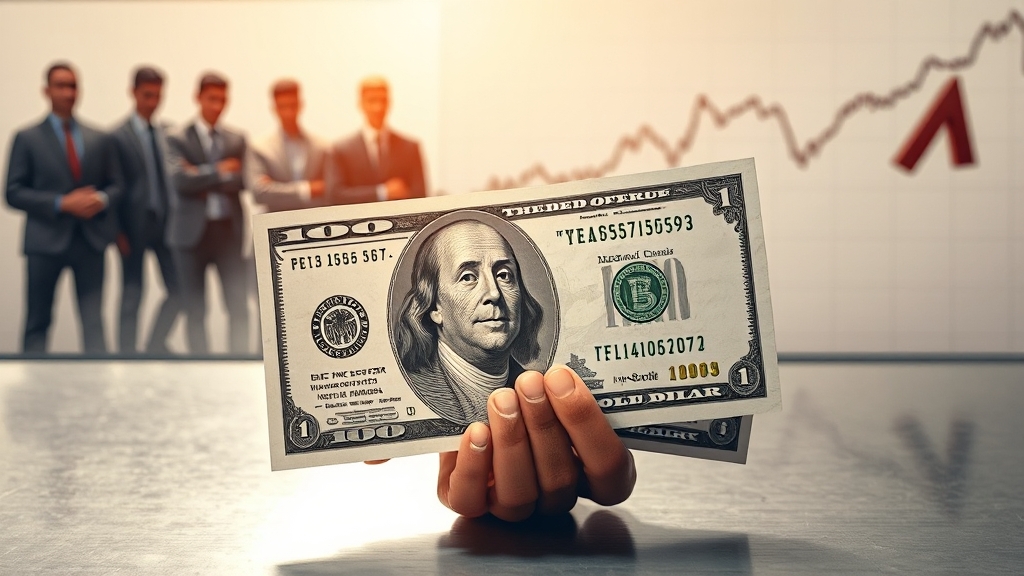 금리 인하, 배경과 의미 (realistic 스타일)