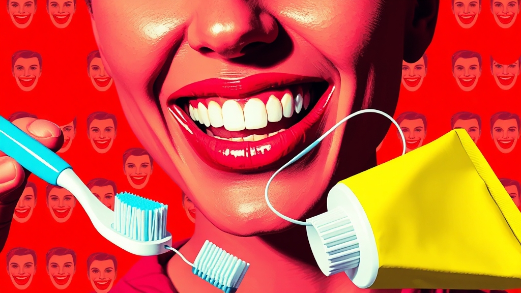 치주질환, 합병증과 관리 전략 (popart 스타일)