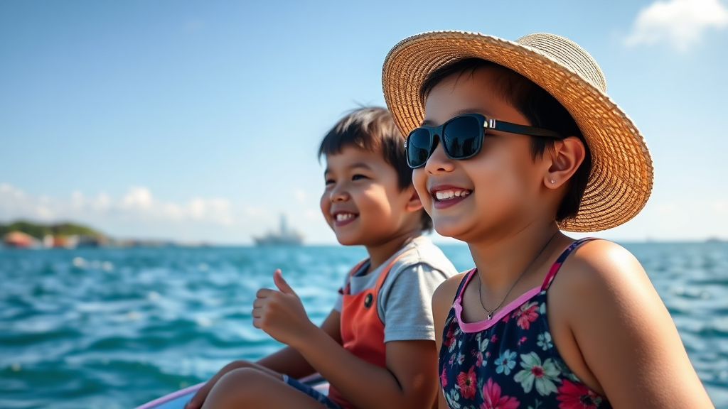 푸꾸옥 여행 시기별 특징 (realistic 스타일)