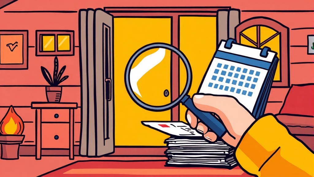 난방비 지원 유의사항 (cartoon 스타일)