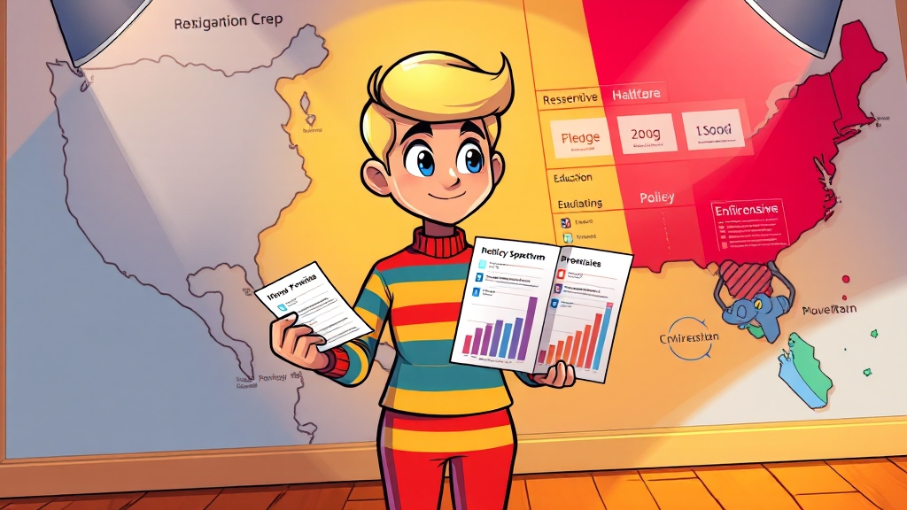 정당선택도우미 나의 정치 성향과 맞는 정당 찾는 법 6 추천 결과 해석 및 활용 (cartoon 스타일)