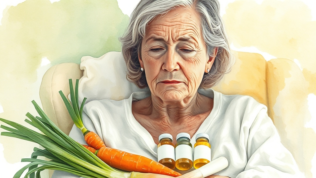 대상포진 후 신경통, 관리와 회복이 중요! (watercolor 스타일)