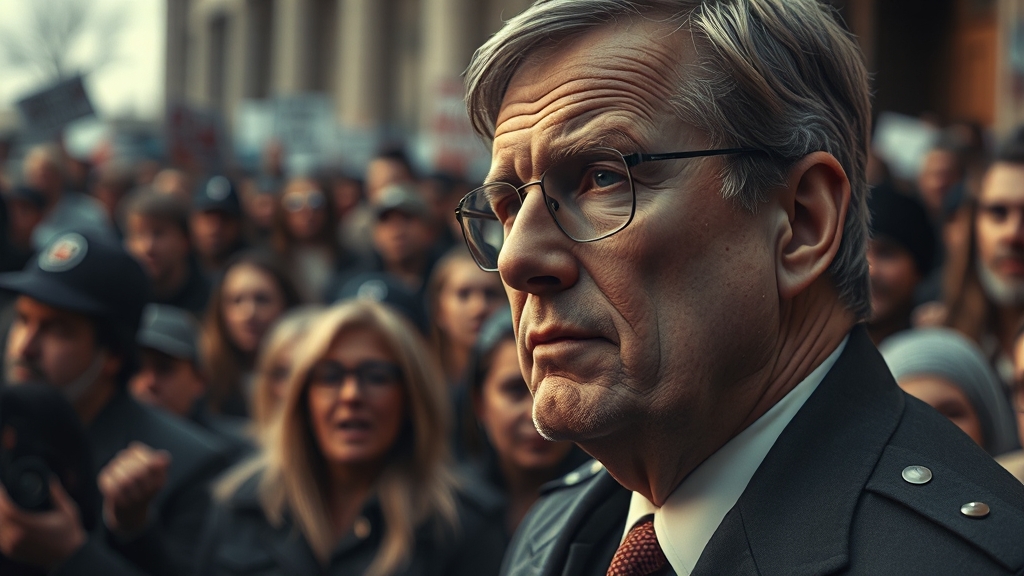 여론은 싸늘하다 (realistic 스타일)