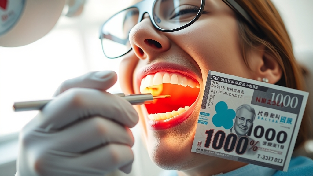 사랑니 발치 비용 (realistic 스타일)